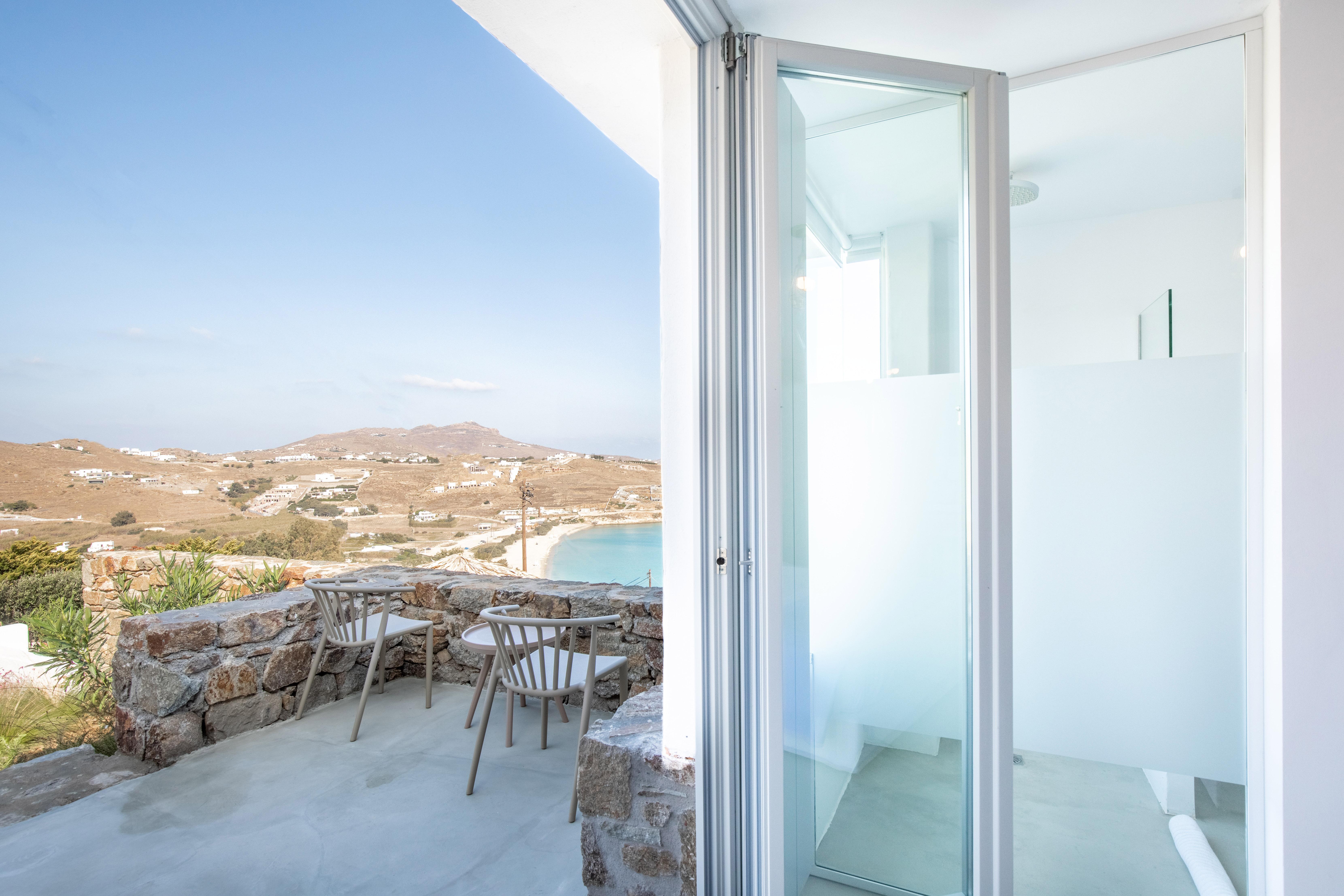 Bed and Breakfast The Summit Of Mykonos Кало-Ливади Экстерьер фото