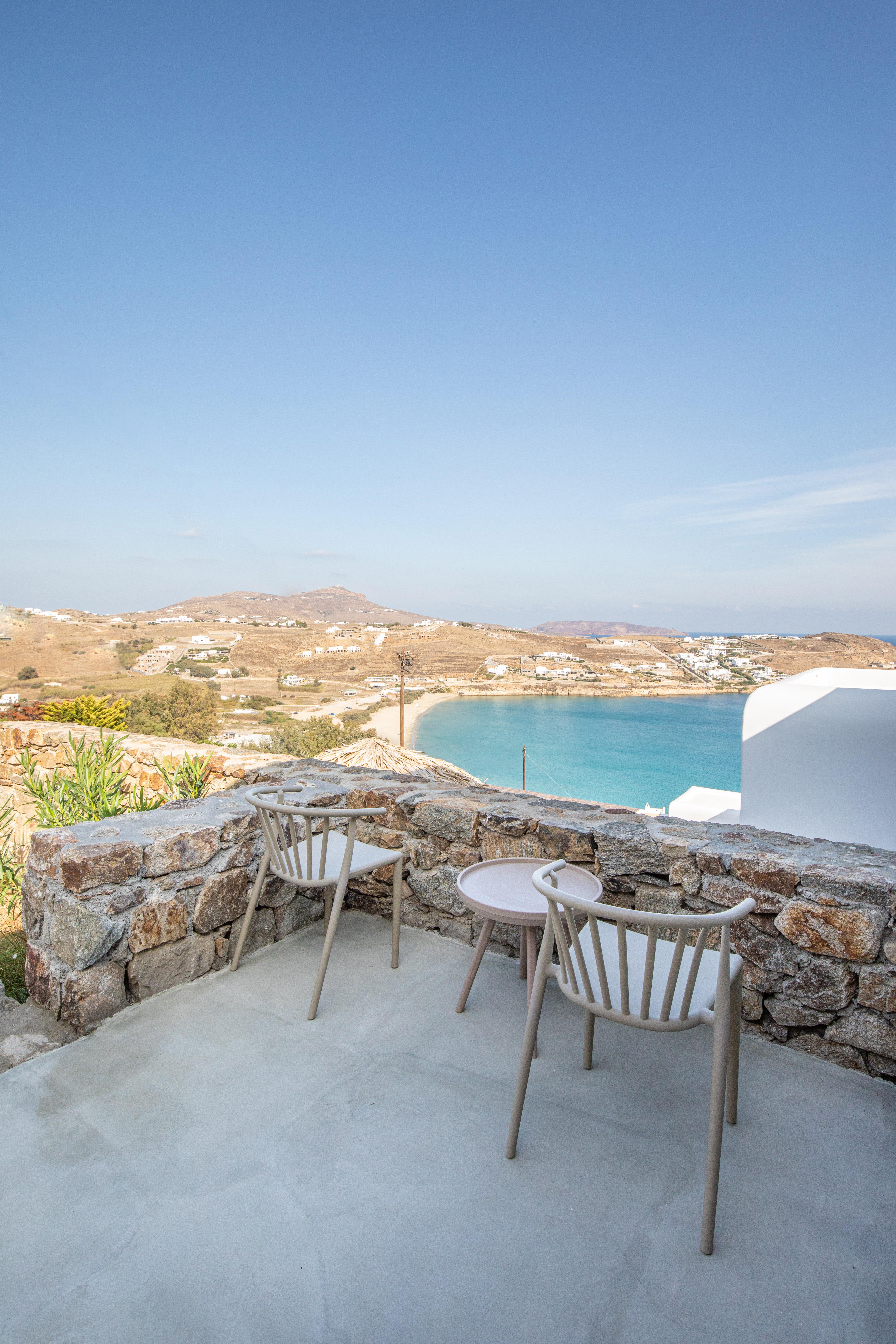 Bed and Breakfast The Summit Of Mykonos Кало-Ливади Экстерьер фото
