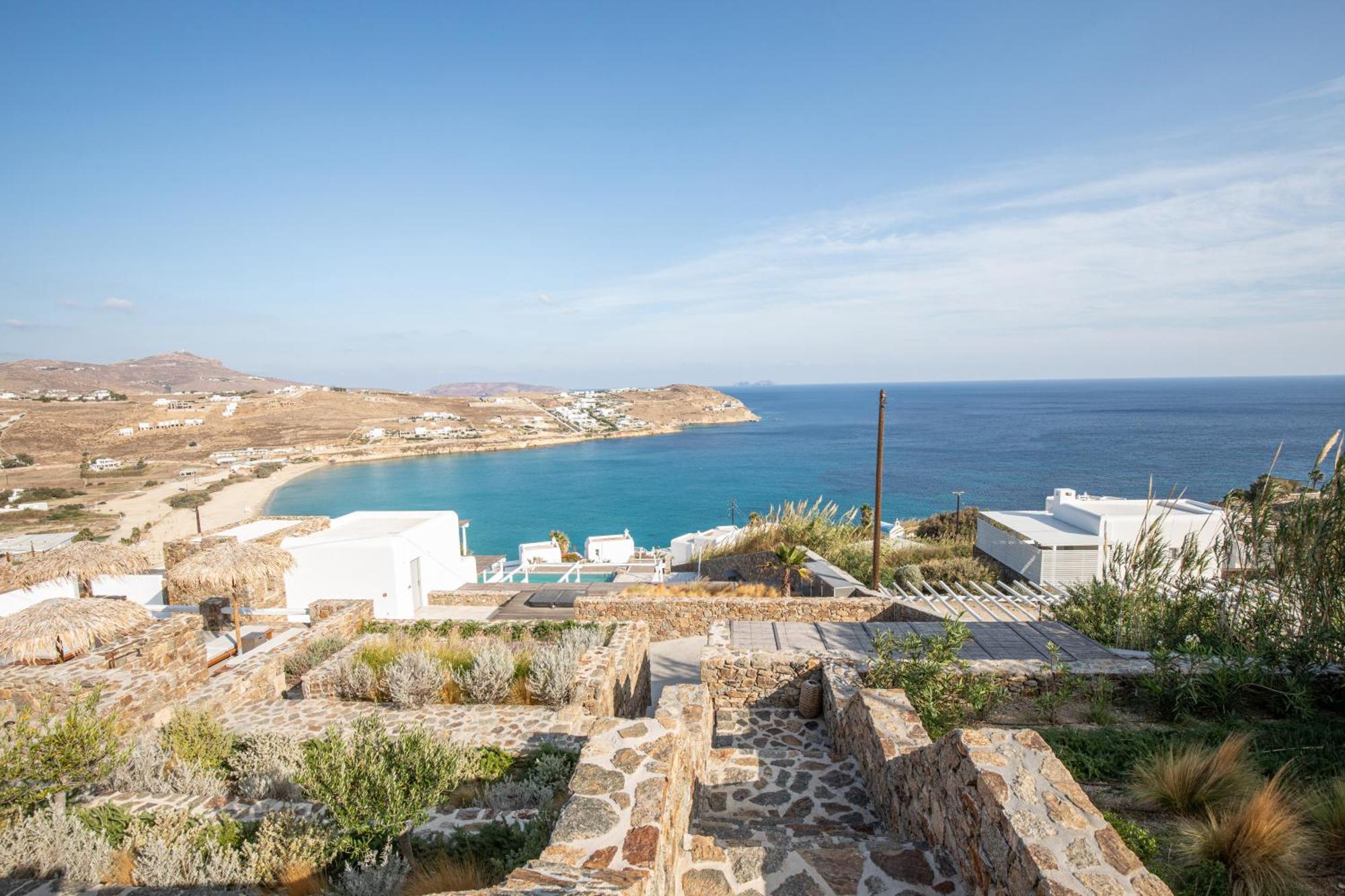 Bed and Breakfast The Summit Of Mykonos Кало-Ливади Экстерьер фото