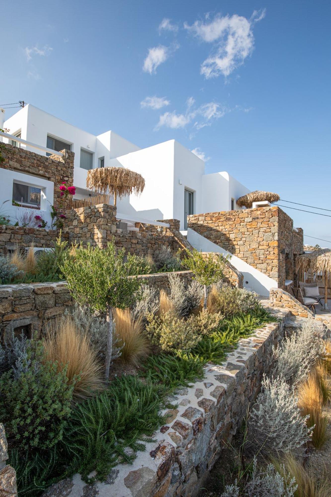 Bed and Breakfast The Summit Of Mykonos Кало-Ливади Экстерьер фото